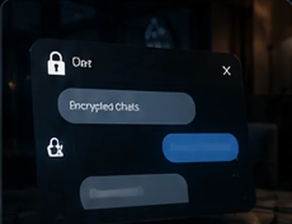Private messaging interface